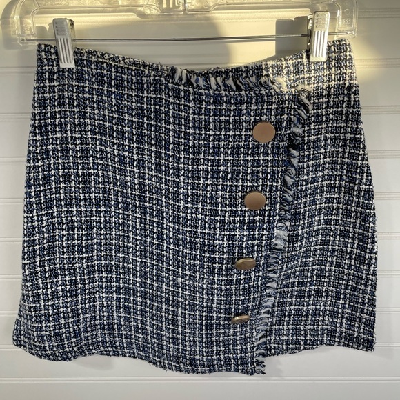 Milk&Honey Blue Mini Skirt Small Women’s - Picture 1 of 12